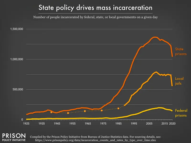 Mass Incarnation Driven by State Policy